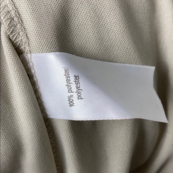 NWT Studio Y Silver Tan StrapLess Dress - Picture 7 of 7